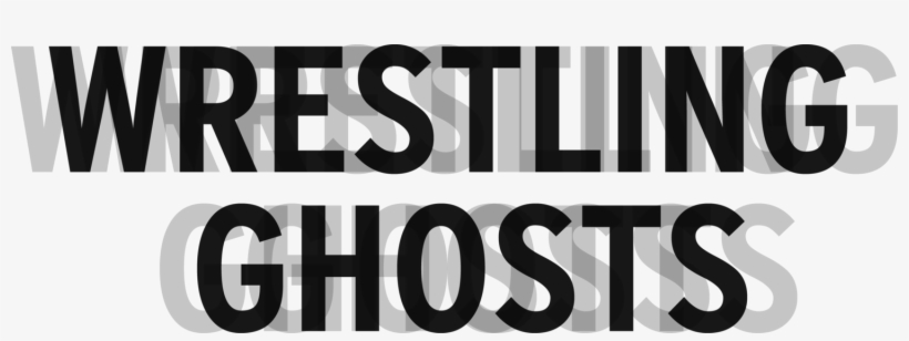 Wrestling Ghosts Logo Black Text (1500 X 491 Pixels) - Number, transparent png