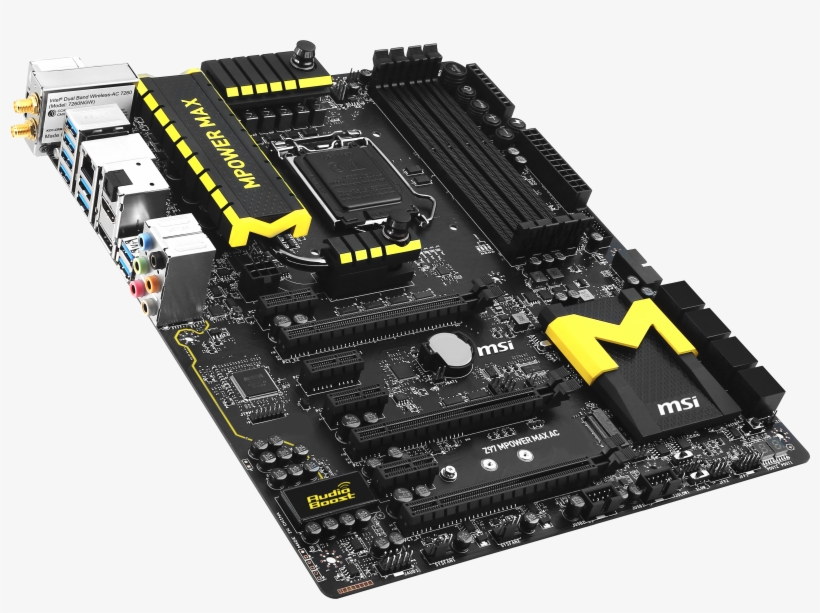 Because The Z97 Mpower Max Ac Is Aimed At M - Msi Z97 Mpower Max Ac Atx Motherboard - Lga1150 Socket, transparent png