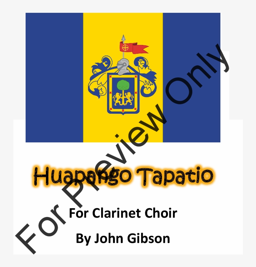 Huapango Tapatio For Clarinet Choir Thumbnail Huapango - Huapango Tapatio Clarinet Choir Mexican Dance - Sheet, transparent png