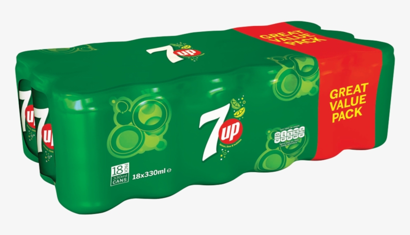 7up Lemon Lime And Bubbles 18 X 330ml - 7 Up - Minimum Spend £40 ...