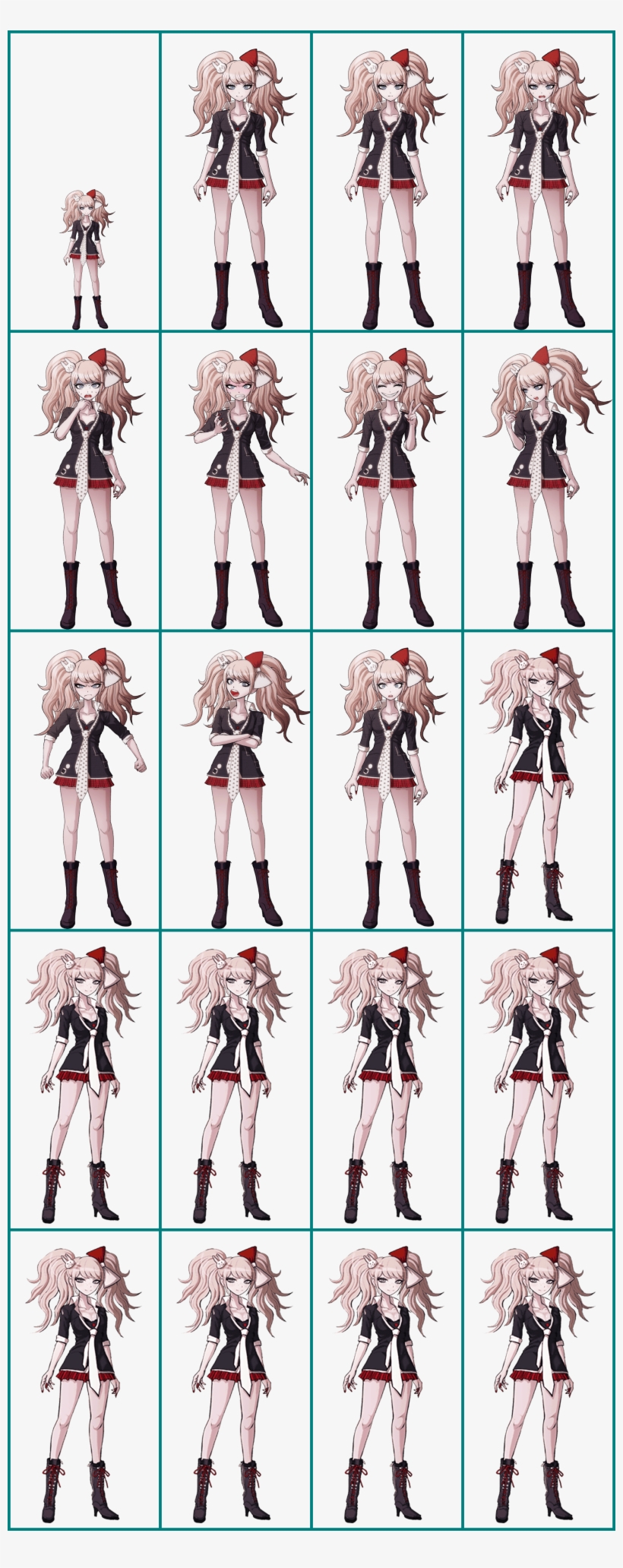 Trigger Happy Havoc - Dangan Ronpa Junko Enoshima Cosplay Costume(without, transparent png