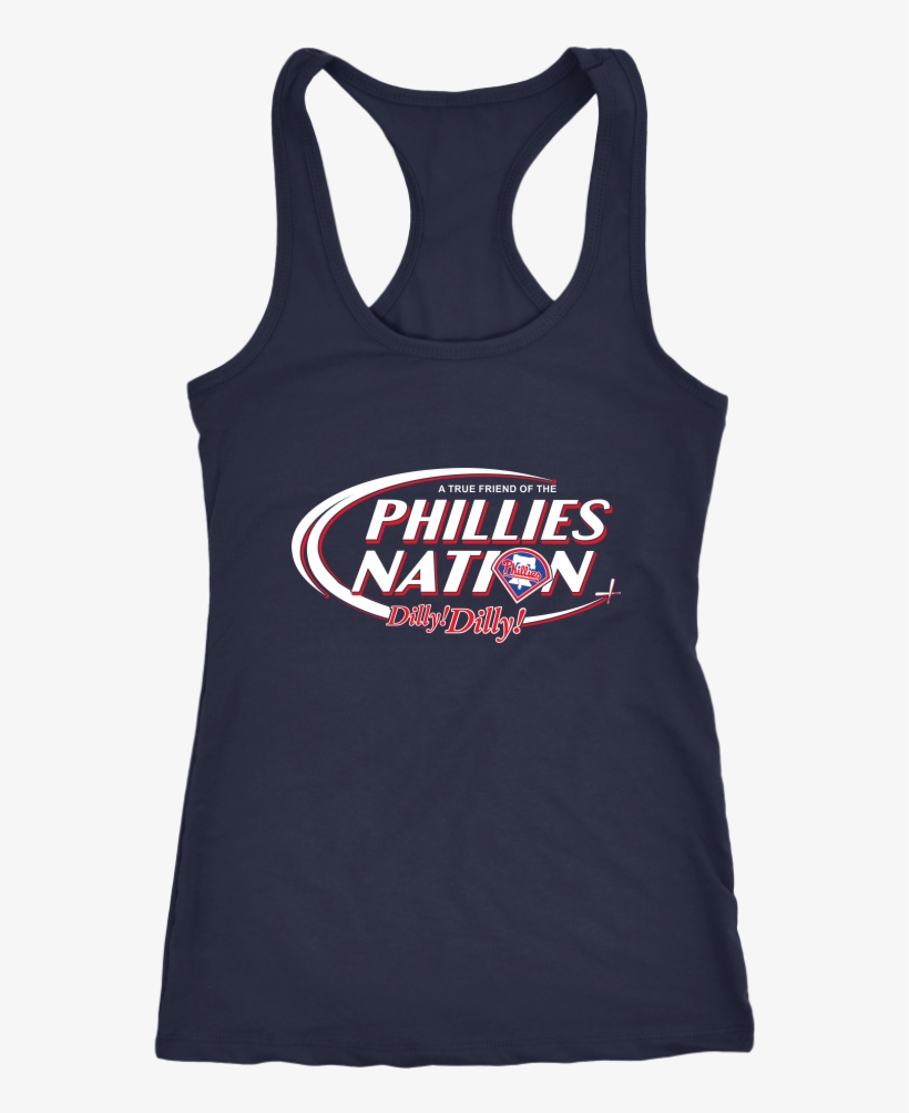 Mlb Bud Light Dilly Dilly A True Friend Of The Philadelphia - Lesbian Shirt Racerback Tank Top T-shirt. Funny Lesbian, transparent png