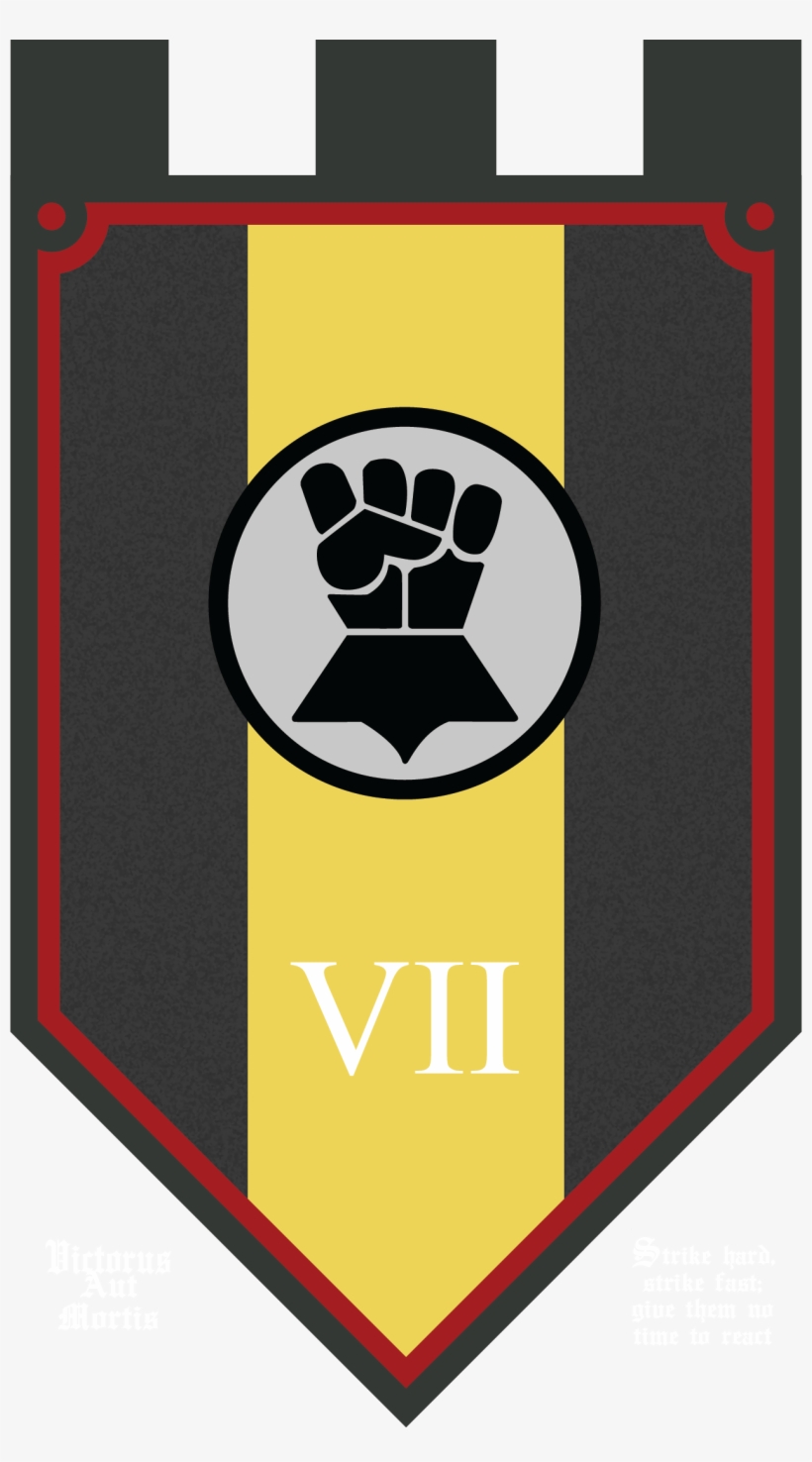 Imperial Fist - Imperial Fists Banners, transparent png