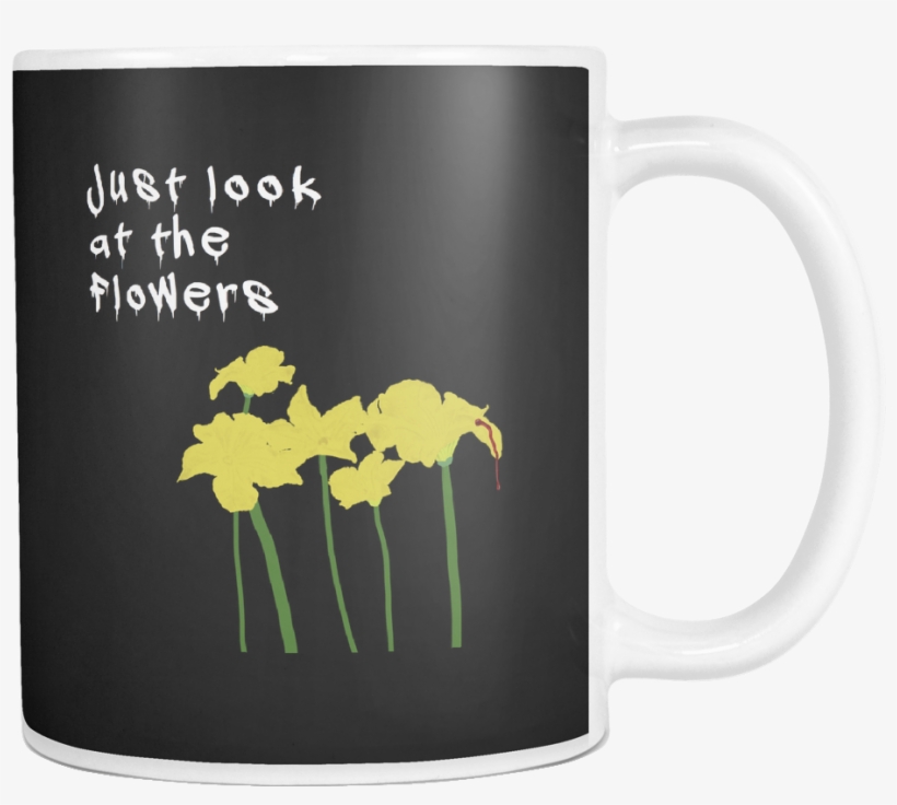 Look At The Flowers Mug Ib Walking Dead - Flowers Mug, transparent png