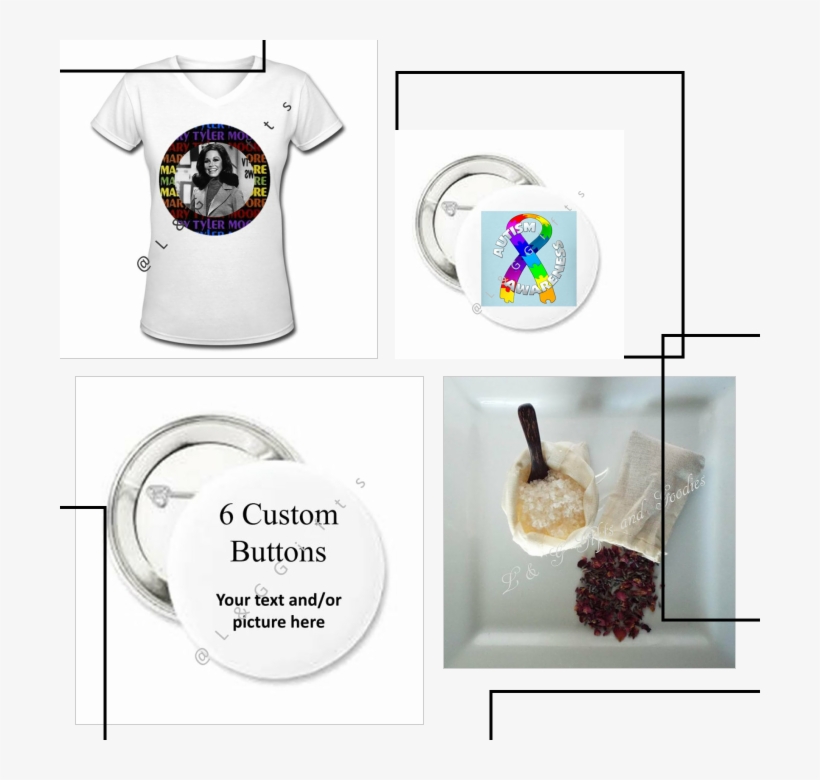Shop Today For New Products And Sales - Custom Pin Back Button-party Favors-large Custom Button-bridesmaid, transparent png