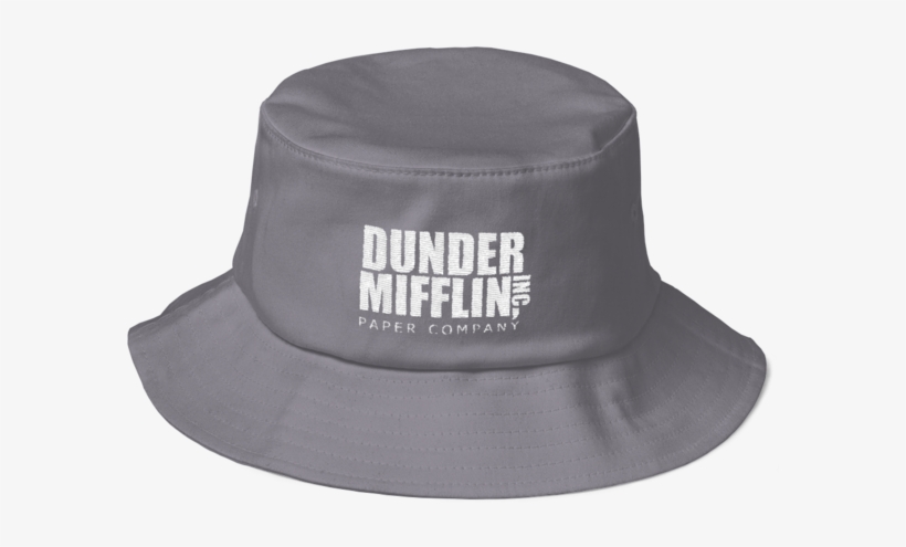 Dunder Mifflin Old School Bucket Hat - Hat, transparent png
