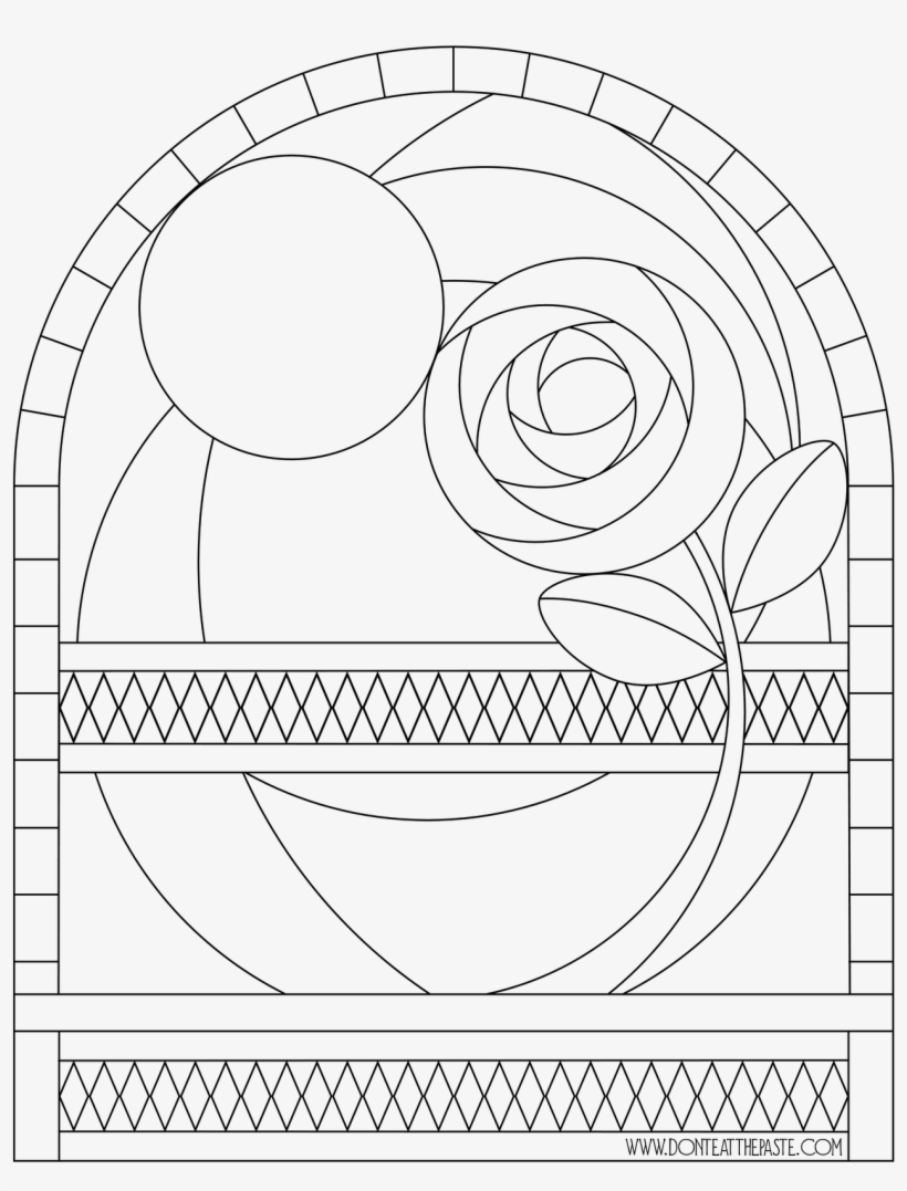 Roses At Night Cp1 1,280×1,600 Pixels Star Coloring - Coloring Book, transparent png