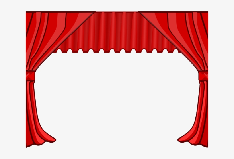 Theater Curtains Clip Art, transparent png