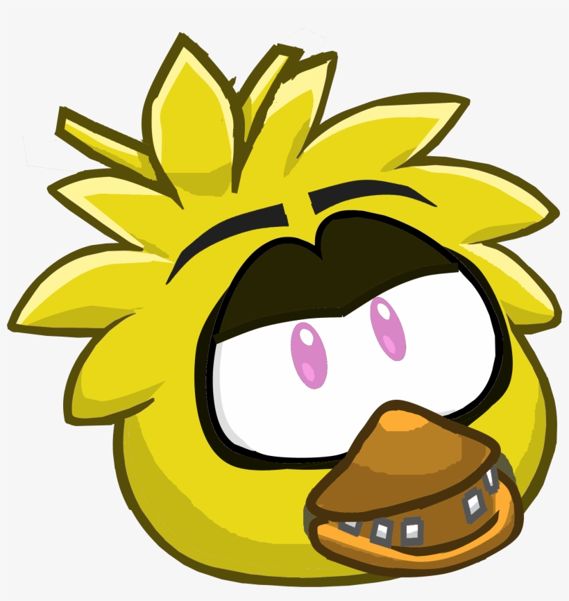 Puffle Chica Five Nights At Freddy's Club Penguin - Puffle Fnaf, transparent png