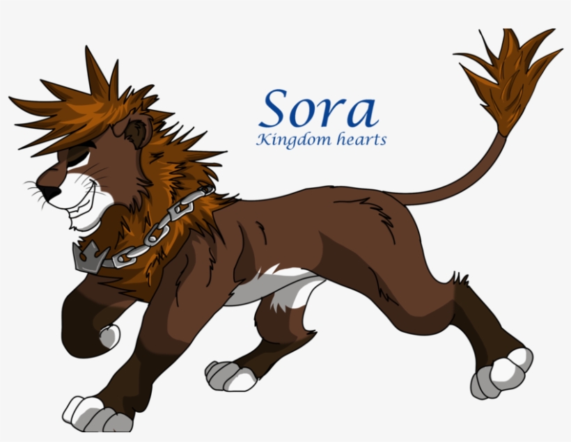 Lion Sora From Kingdom Hearts 2 Images Kh Sora Lion - Sora Lion, transparent png