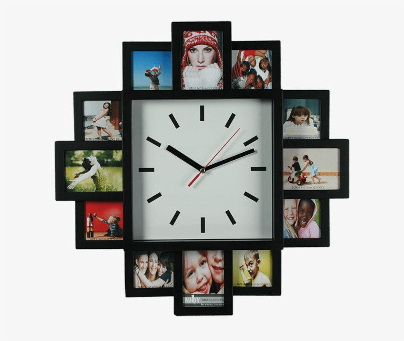 Beruhmt Clock Picture Frames Fotos Bilderrahmen Ideen - Digital Clock With Photo Frame, transparent png