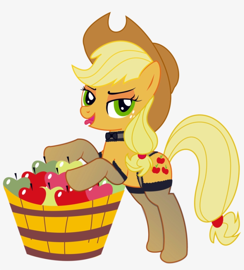 Mlp Applejack Naughty, transparent png