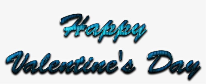 Happy Valentines Day Word Png Hd Image - Portable Network Graphics, transparent png