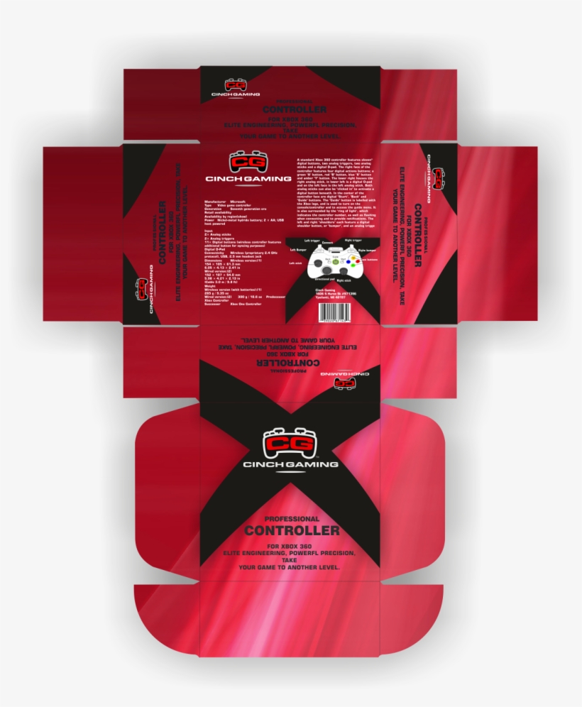 Modern, Professional, Product Packaging Design For - Cinch Gaming, transparent png