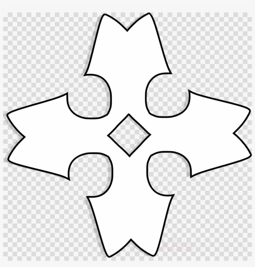 Cross Outline Clipart Christian Cross Clip Art - Clip Art, transparent png