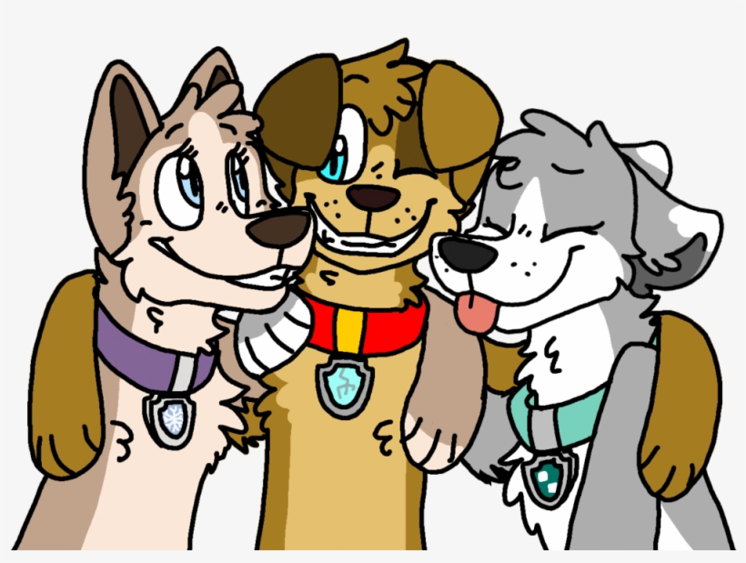 Happy Belated Birthday Cooper By Axelpup101-d8d4ubf - Paw Patrol Tundra And Cooper, transparent png
