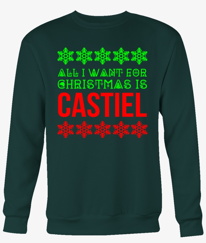 All I Want For Christmas Is Castiel - Kid Buu Shirt, transparent png