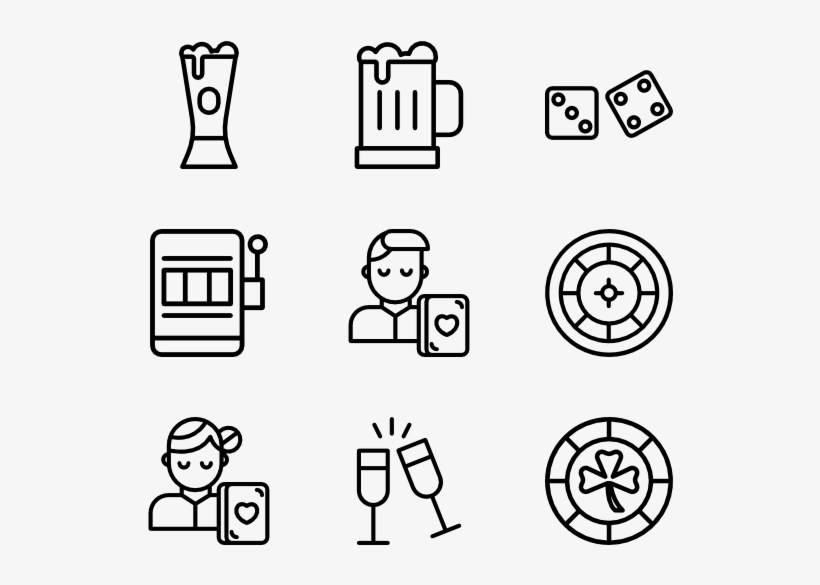 Casino - Adobe Icon Vector, transparent png