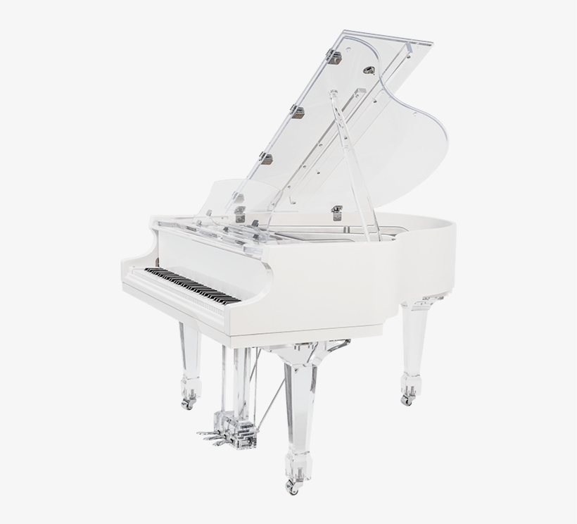 Aire Clear Baby Grand Piano - Fortepiano, transparent png