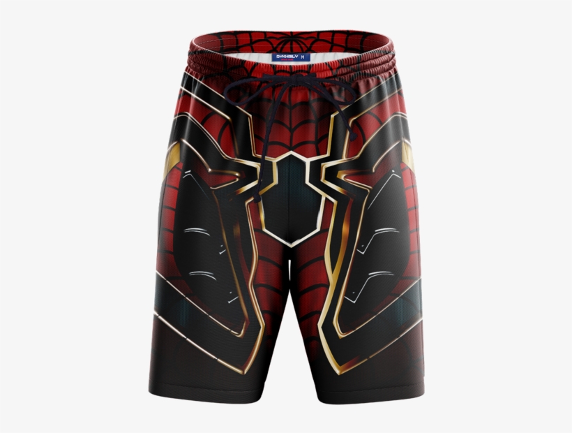 Spiderman Beach Shorts - Spider Man Infinity War Jacket, transparent png