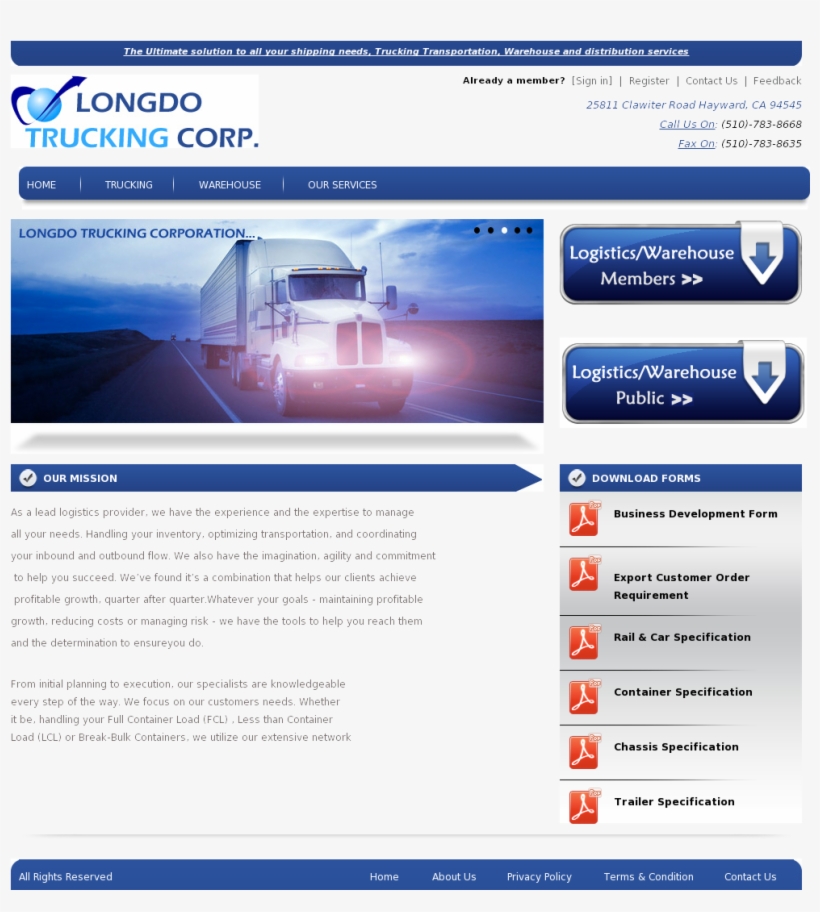 Longdo Trucking Competitors, Revenue And Employees - Trucking, transparent png