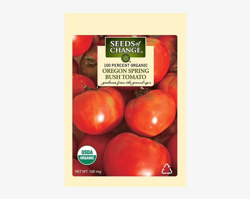 Organic Oregon Spring Tomato Seeds - Seeds Of Change, transparent png