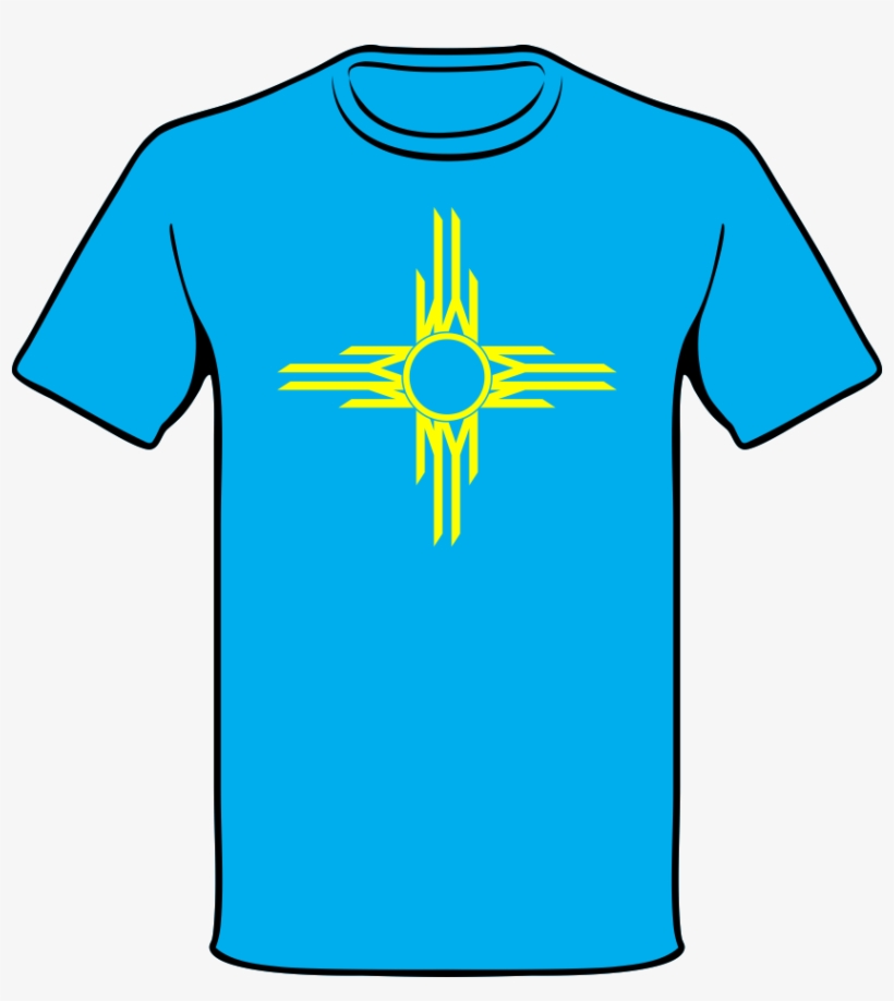 Nm Stylized Zia Symbol - Zia Symbol Shirt, transparent png