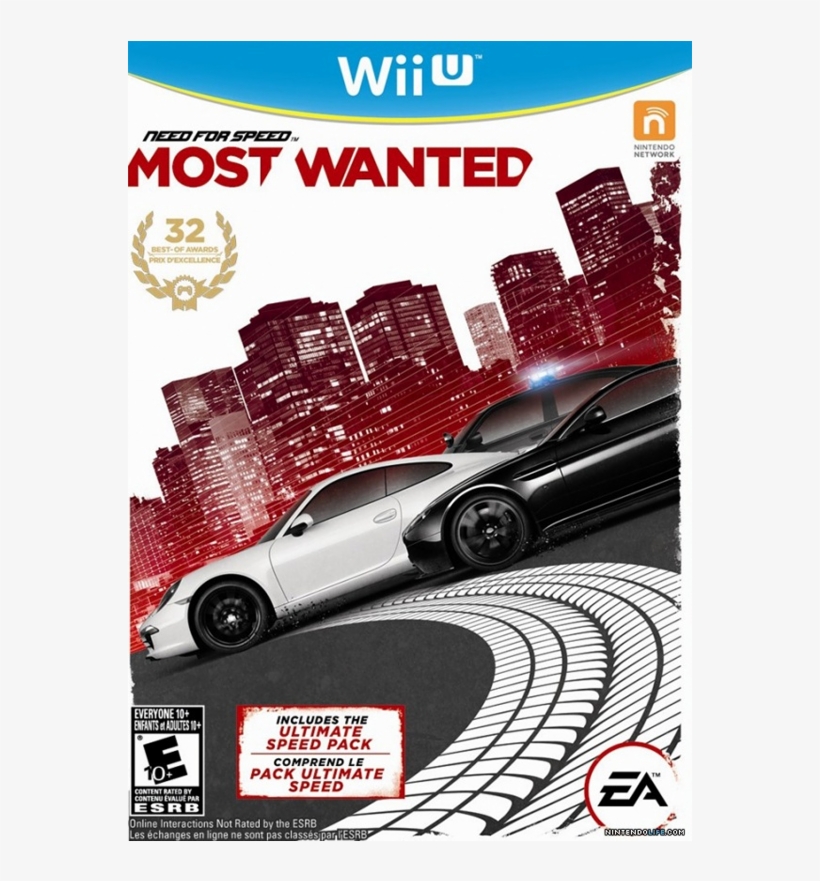 Wii U Need For Speed - Need For Speed Most Wanted Game [2012] Wii U, transparent png