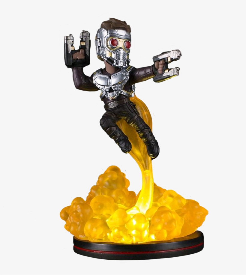 Guardians - Star Lord Q Fig, transparent png