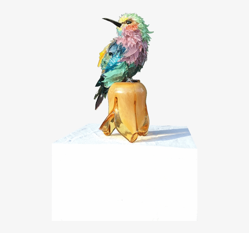 Zephyr Lilac Breasted Roller Sculpture - Sculpture, transparent png