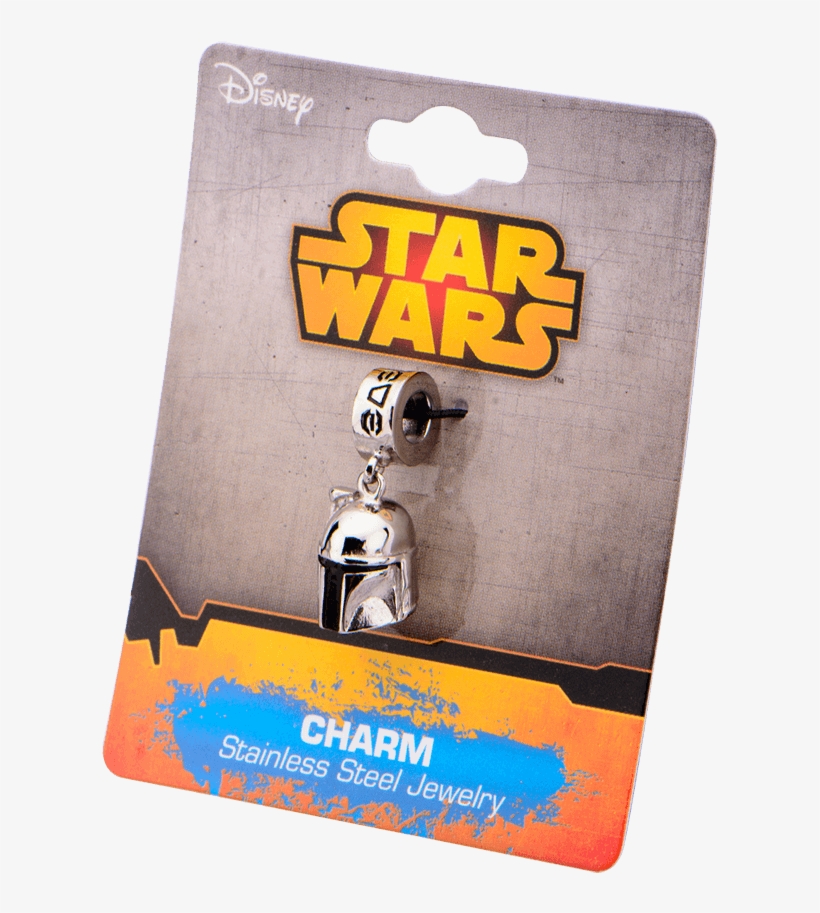 Boba Fett Helmet Dangle Charm, transparent png