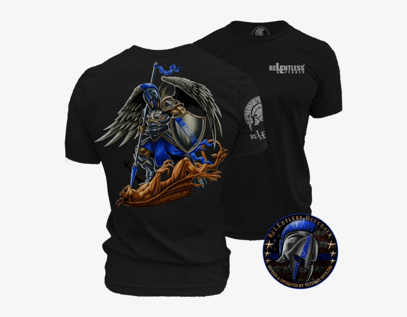 Relentless Defender Is A Police Veteran Owned Clothing - Thin Green Line Apparel, transparent png