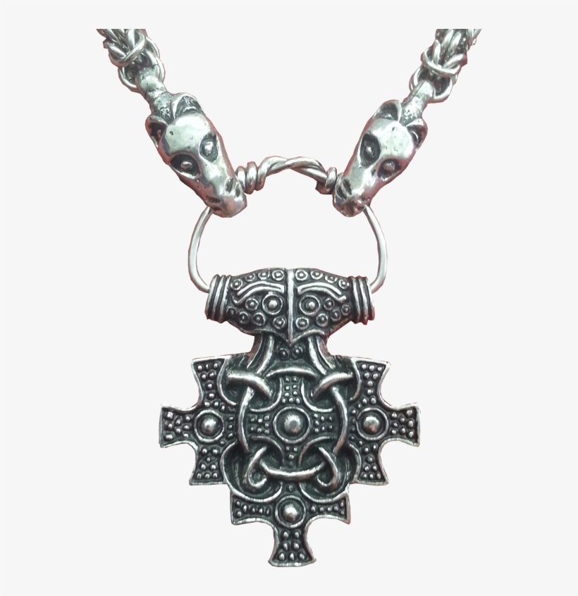 Hiddensee Style Hammer Pendant Vn027 Necklace Asgard - Pendant, transparent png
