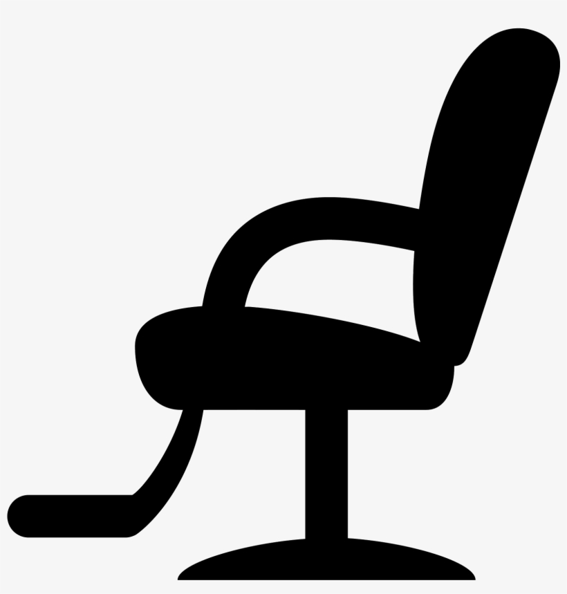 Barber Chair Icon - Barber Chair Clip Art, transparent png