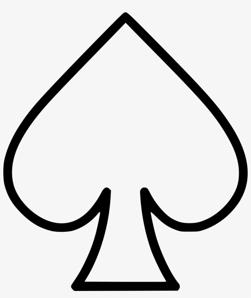 Png File - Svg Ace Of Spades, transparent png