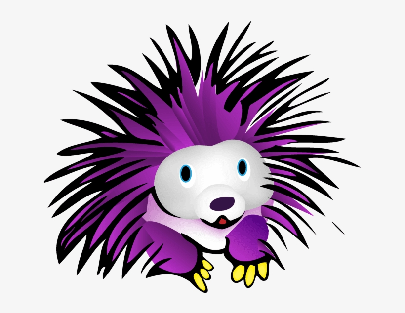 All The Police Would Have To Do Would Be Drive Around - Purple Porcupine, transparent png