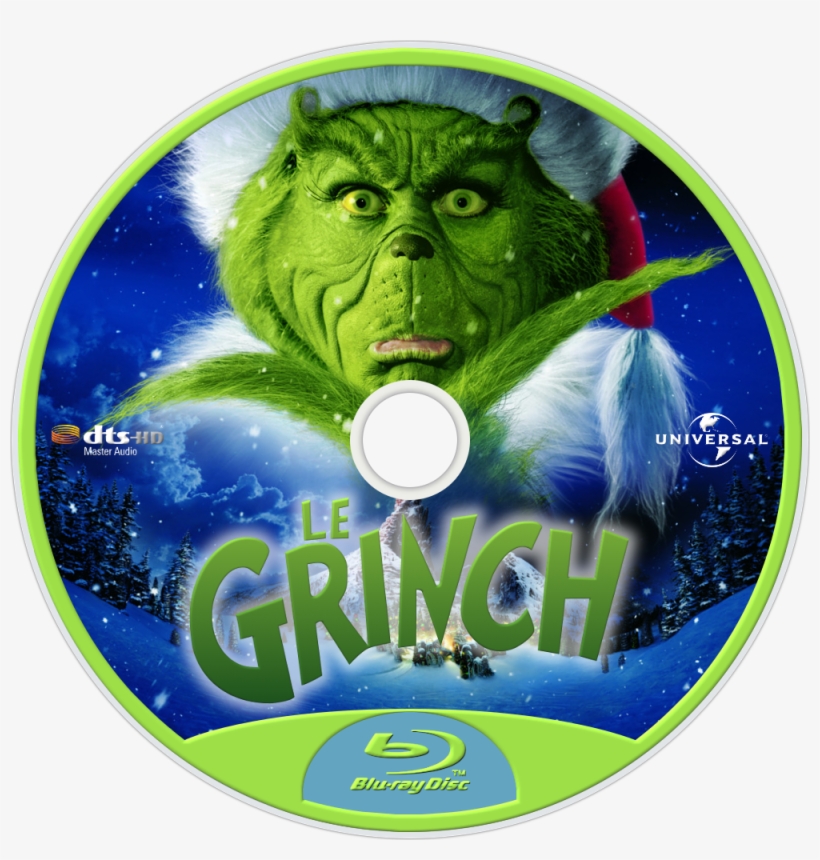 How The Grinch Stole Christmas Bluray Disc Image - Dr Seuss': How The Grinch Stole Christmas (uhd Blu-ray), transparent png