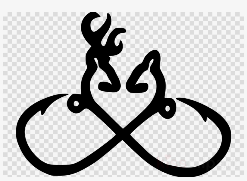 Buck And Doe Fishing Hook, transparent png