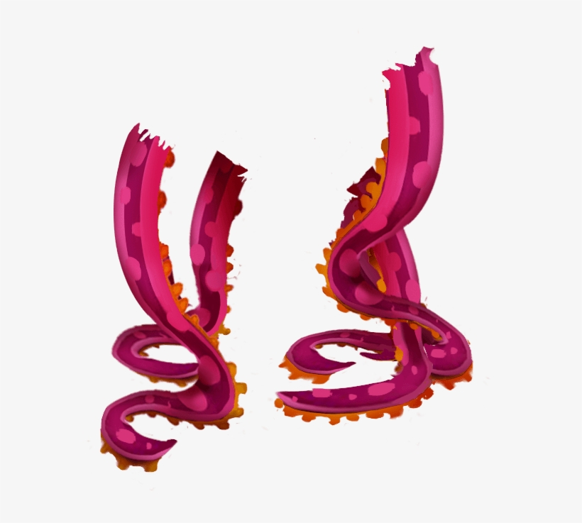Junkyard Zombiez Munkill Pinkoctopusarms - Octopus, transparent png