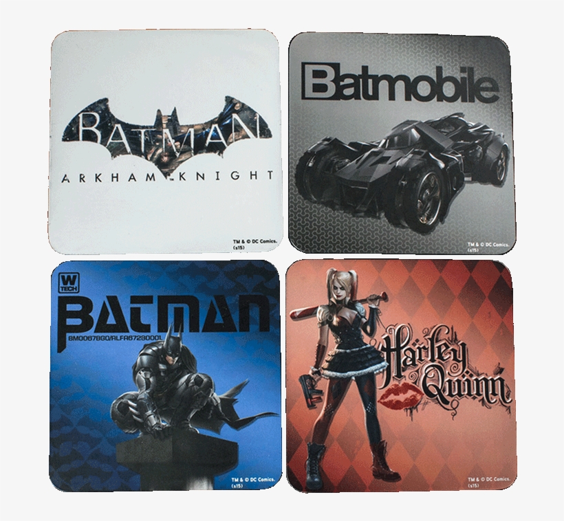 Coaster Set - Batman Arkham Knight Coaster Set Of 4, transparent png
