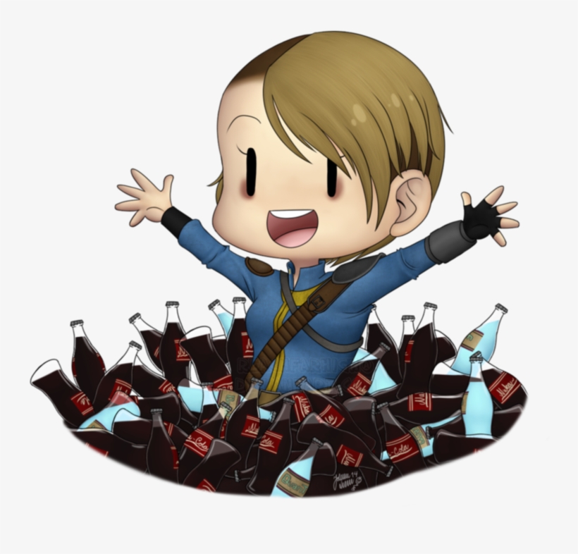 Nuka Break Nuka Cola Paradise Happiness Fallout Vault - Character Fanart Fallout New Vegas, transparent png
