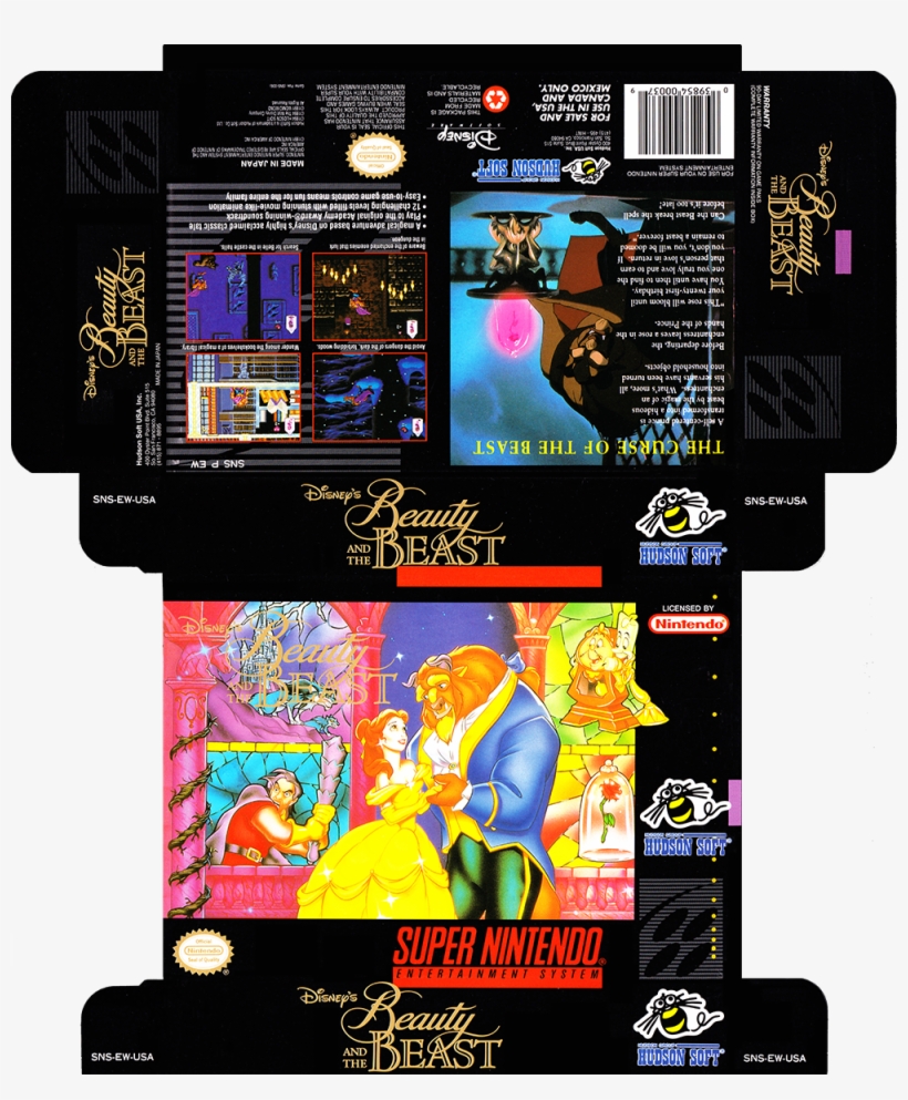 Download High Resolution - Nintendo Beauty And The Beast, transparent png
