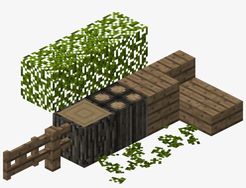 Larch Plank, Fence, Gate, Slab, Log, Leaves, Stairs, - Wiki, transparent png