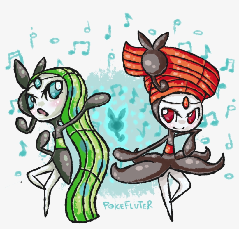 Meloettas, transparent png