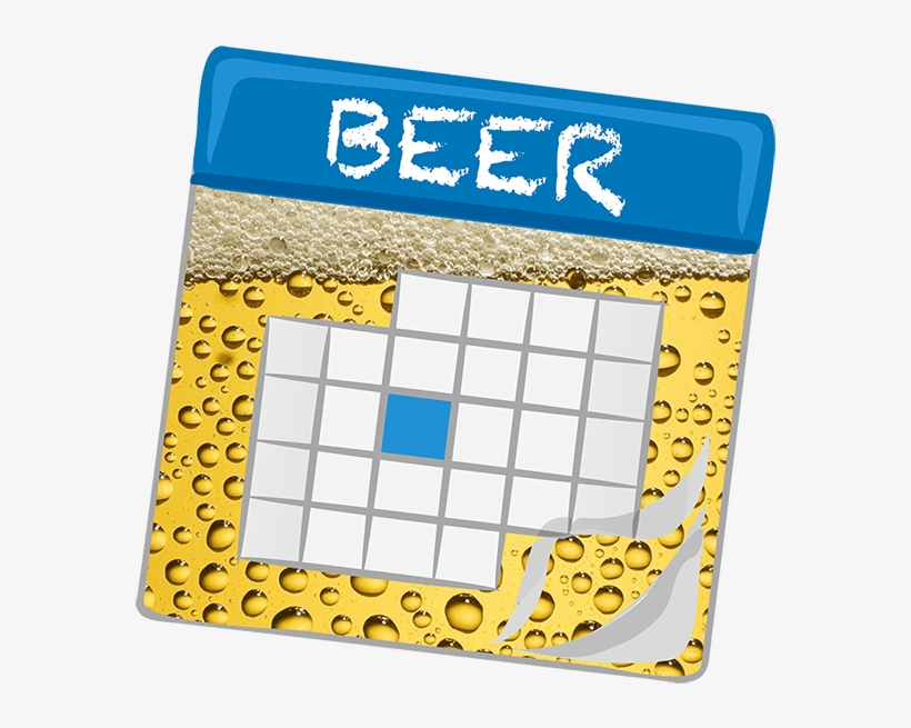 Beer Bubbles Tile Coaster, transparent png