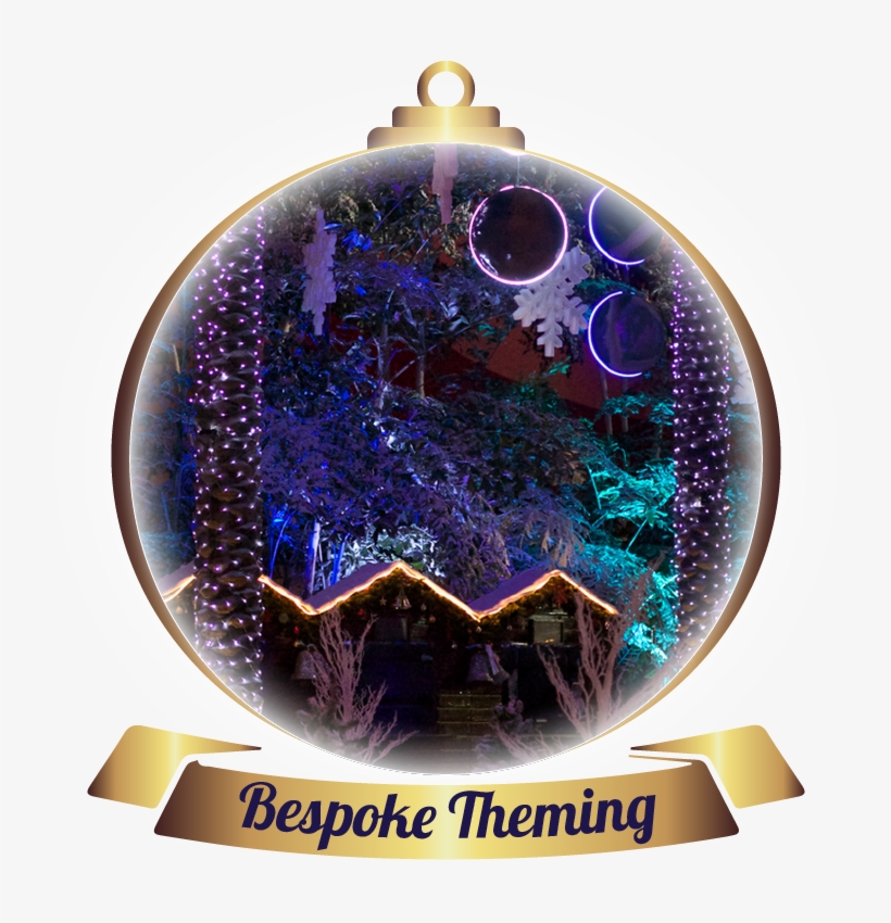 Bespoke Theming & Production - Snow, transparent png