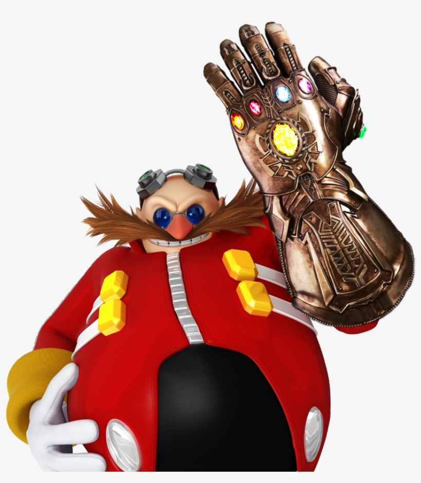 791kib, 914x1049, Eggman - Sonic And The Gang, Sonic The Hedgehog, Poster, transparent png