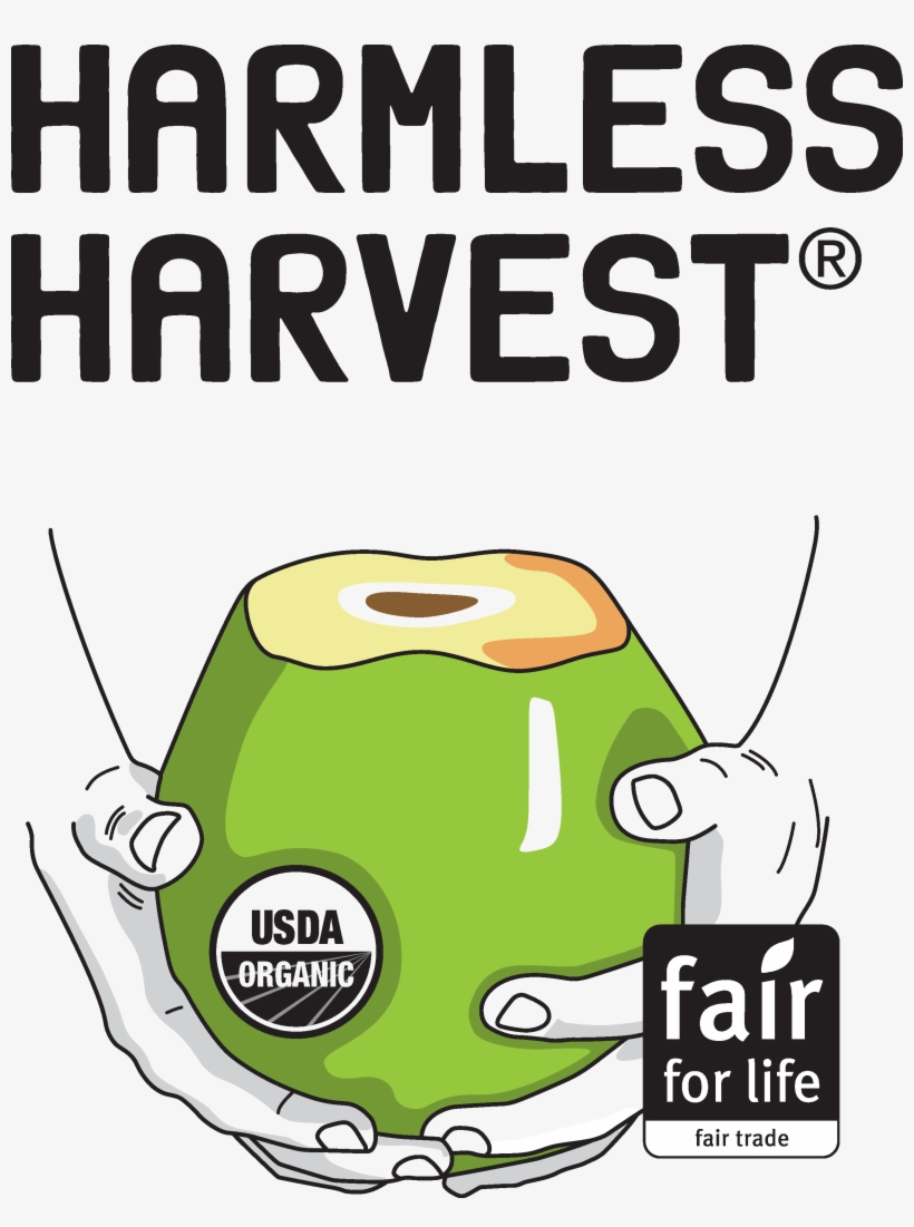 Complimentary Coconut Water Provided By Harmless Harvest Harmless