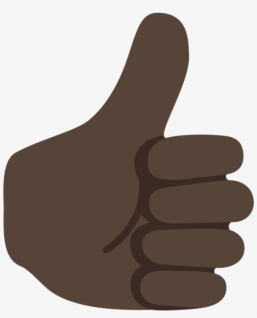 Open - Thumbs Up Emoji Svg, transparent png