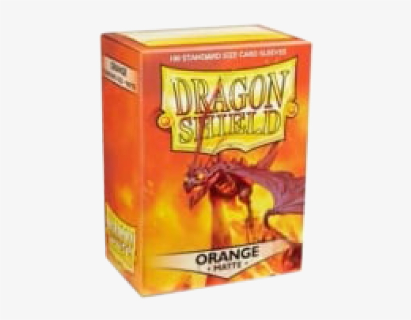Dragon Shield Standard Sleeves - Dragon Shield - Matte Orange Sleeves - 100 Sleeves, transparent png